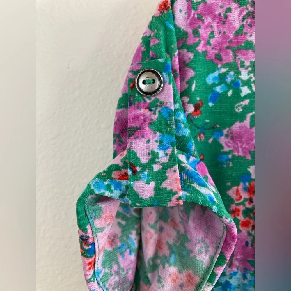 Dear Scarlett Lizzy Blouse in Floral Print Size M - Picture 3 of 9